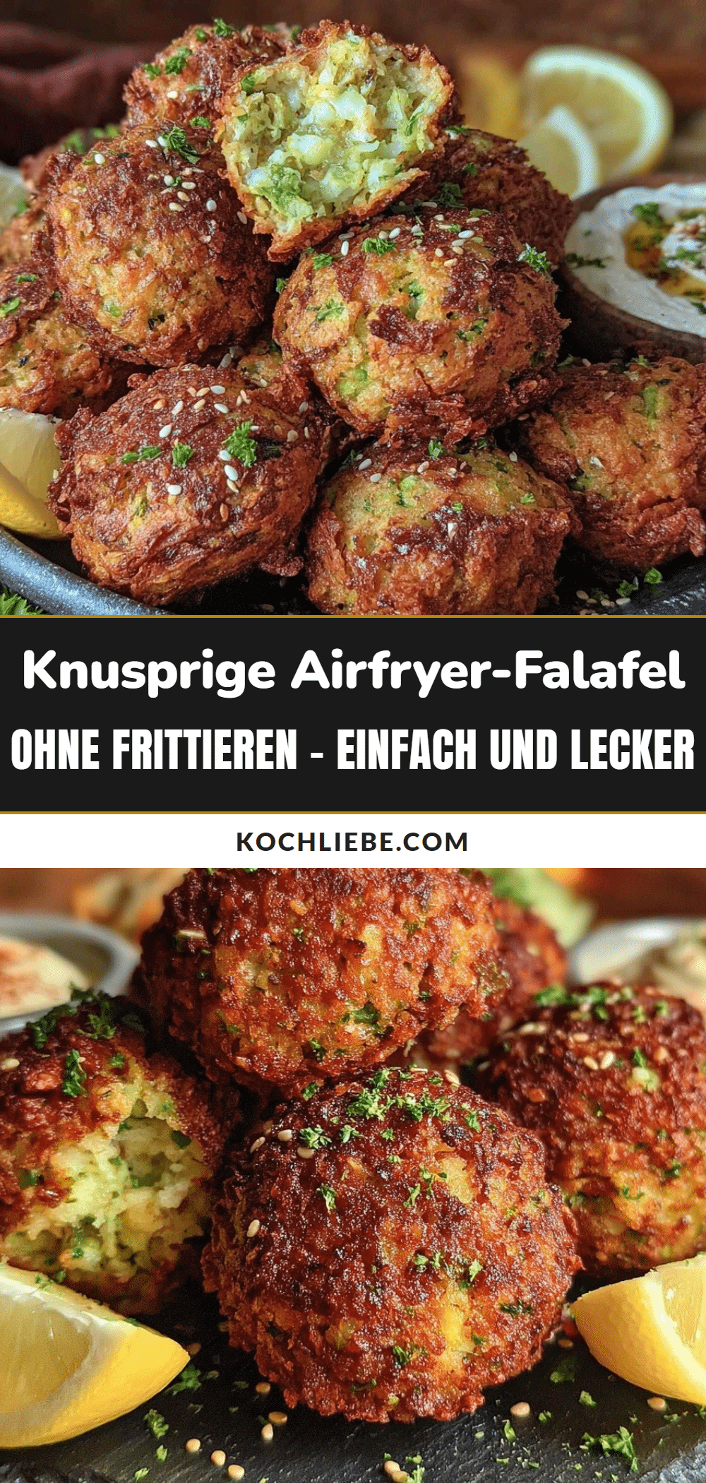 Airfryer-Falafel recipe
