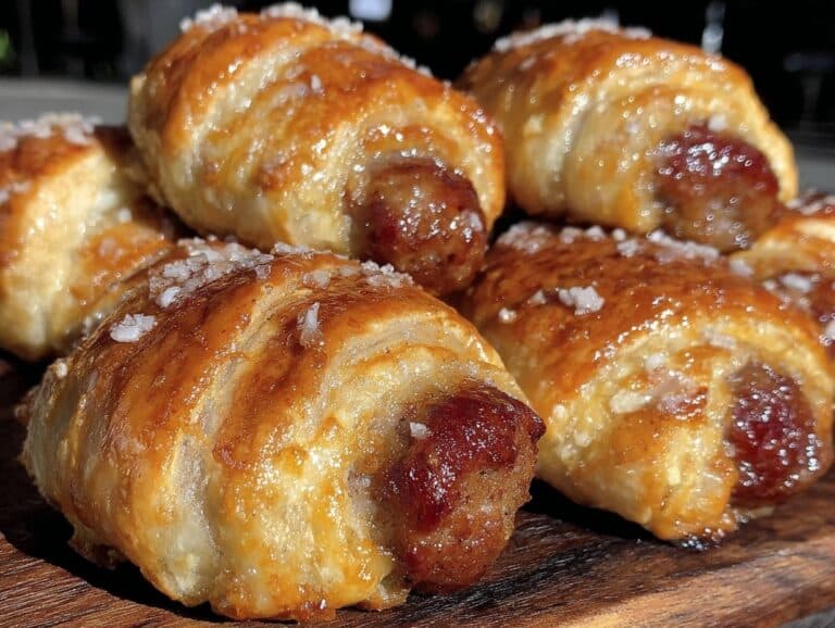 Blätterteig-Würstchen-Rollen - featured image