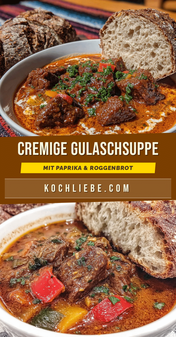 cremige Gulaschsuppe recipe
