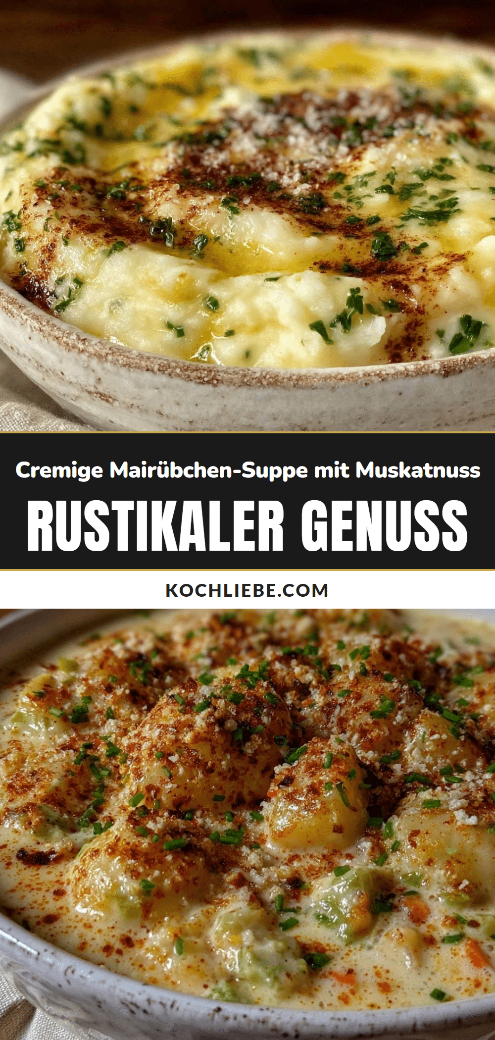 cremige mairübchen-suppe recipe