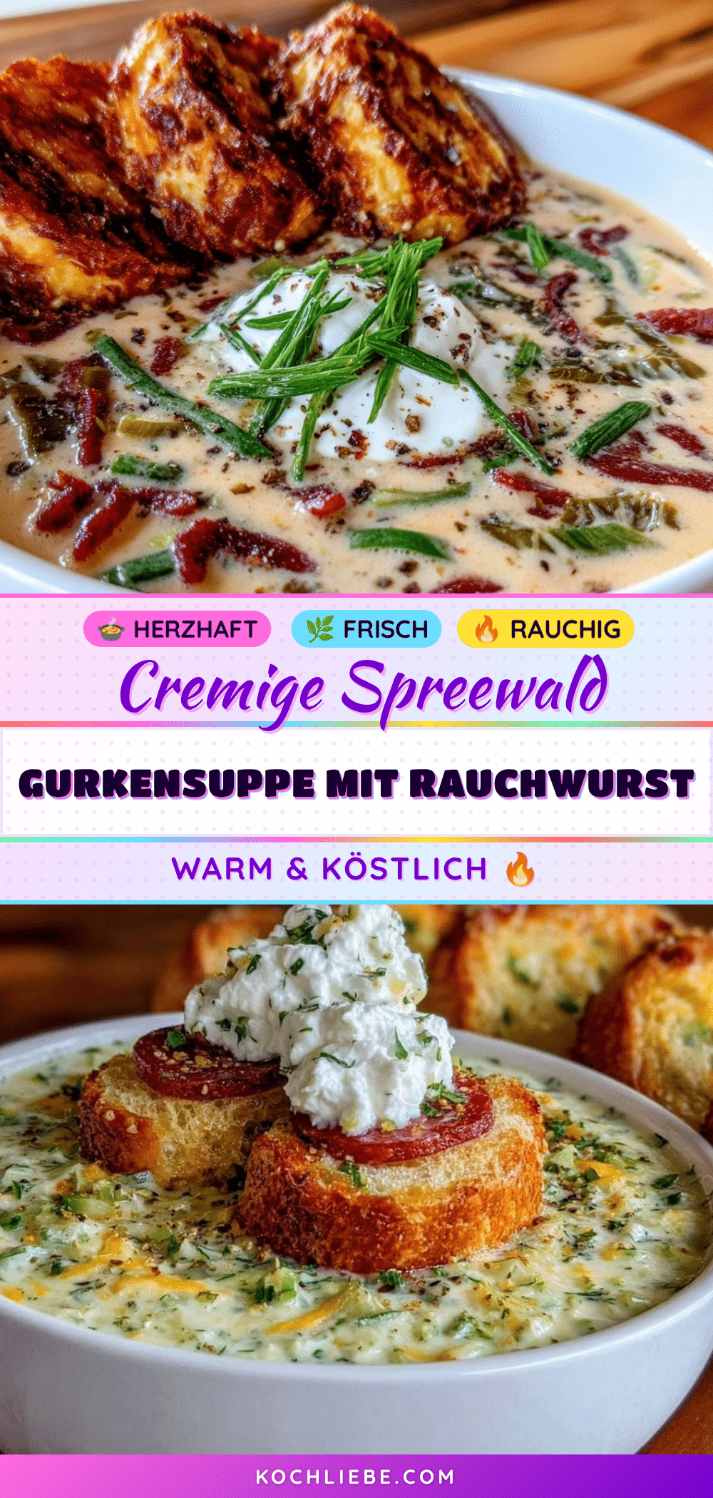cremige spreewald dill gurkensuppe recipe