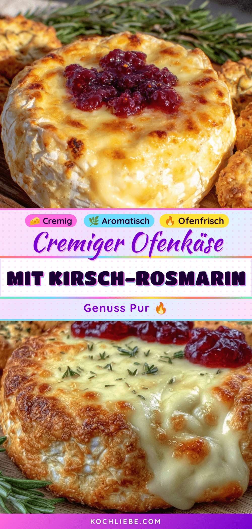 cremiger Ofenkäse recipe