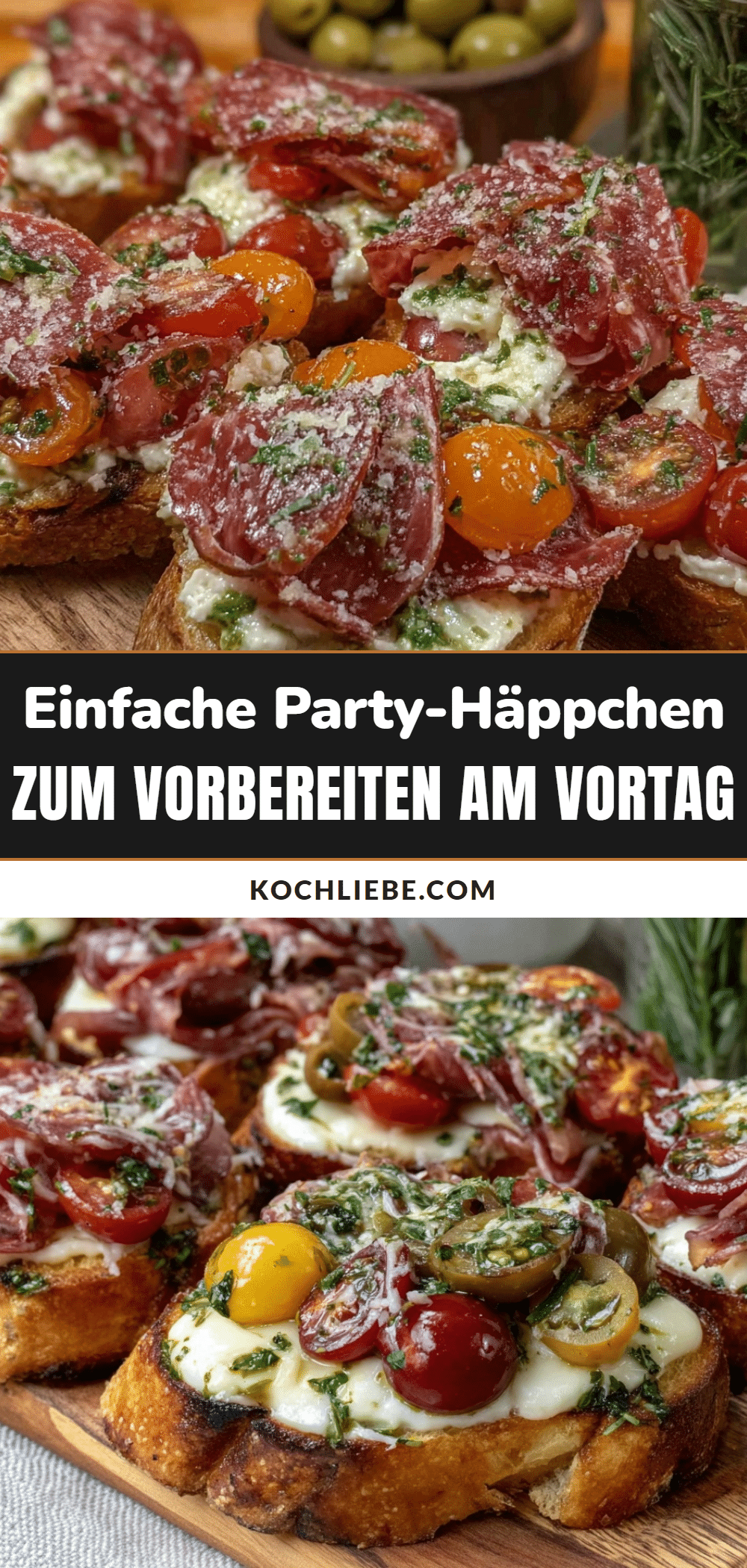 einfache Party-Häppchen recipe