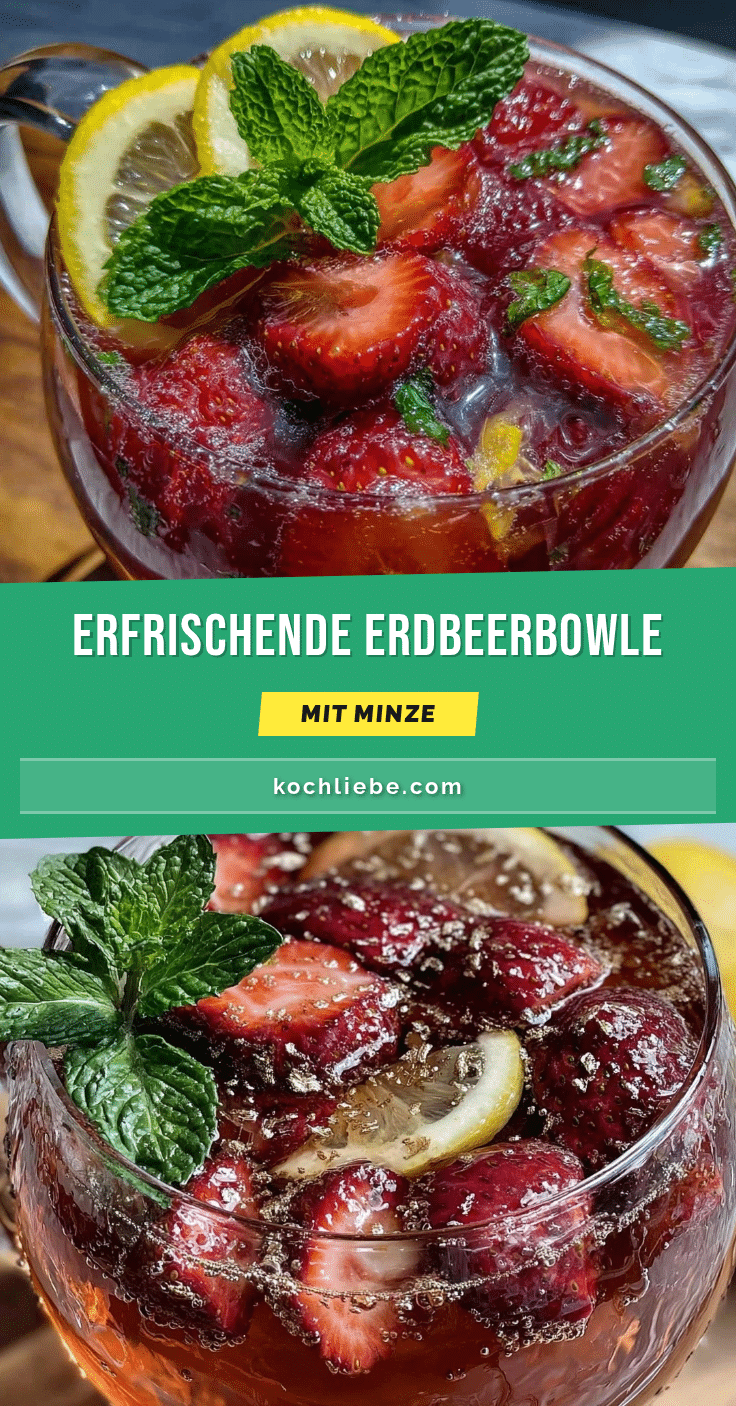 Erdbeerbowle mit Riesling recipe