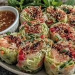 frische Reispapier-Sommerrollen - featured image