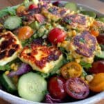 frischer bunter Sommersalat - featured image