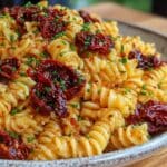 frischer nudelsalat zum grillen - featured image