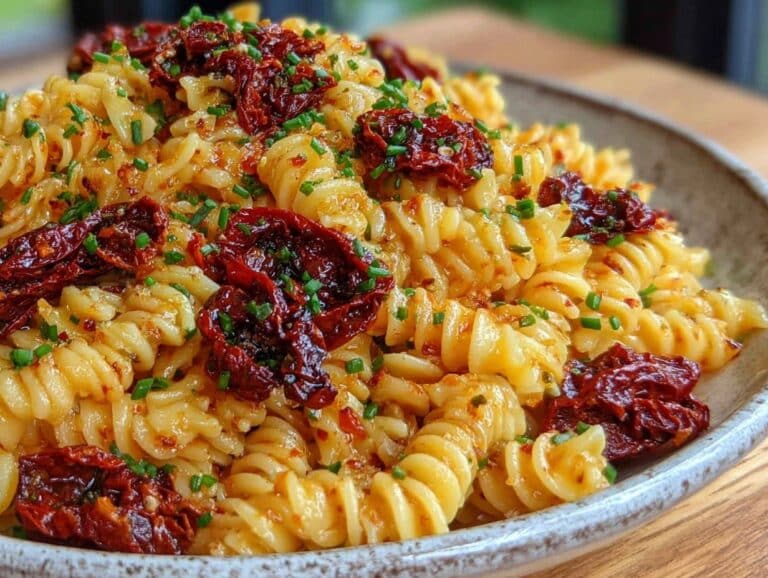 frischer nudelsalat zum grillen - featured image