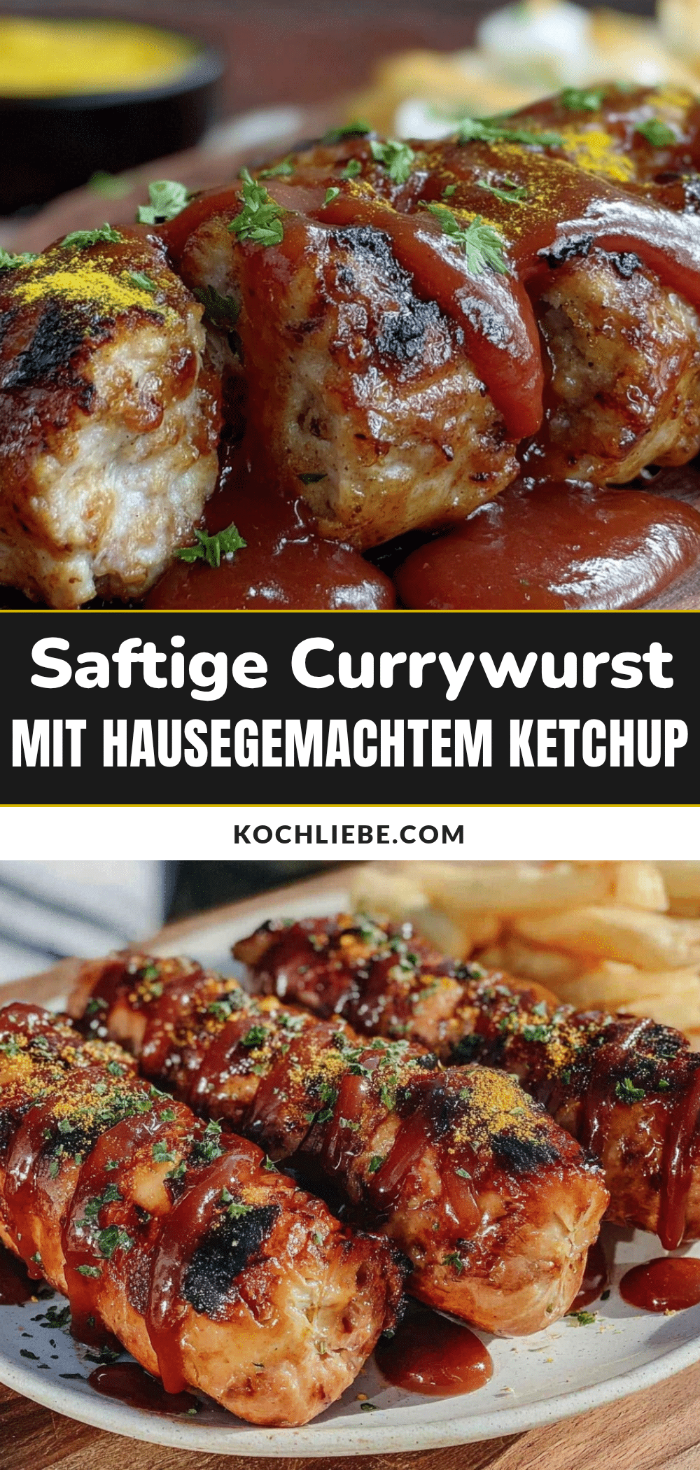 gegrillte currywurst recipe