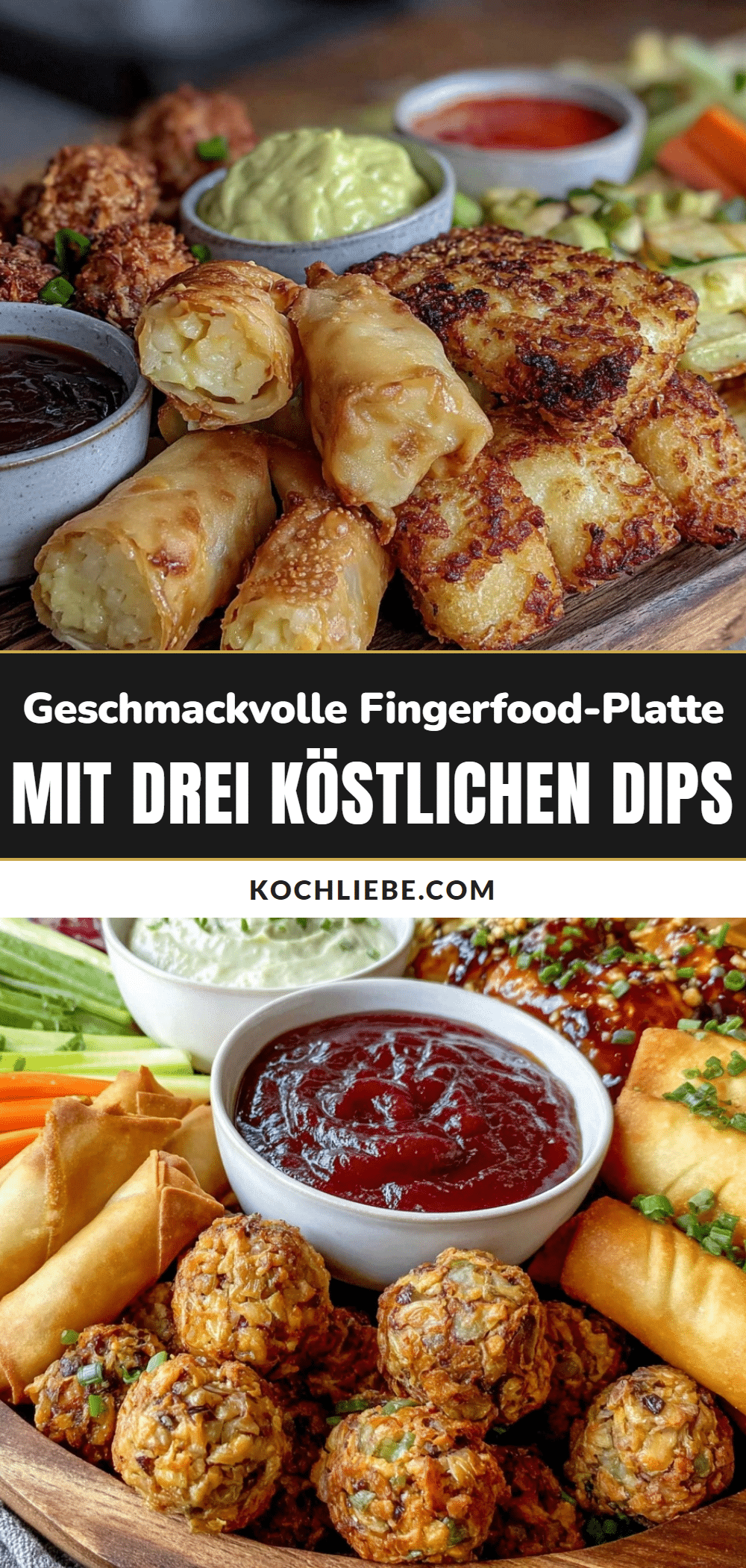 geschmackvolle Fingerfood-Platte recipe