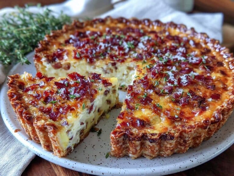 herzhafte Quiche Lorraine - featured image