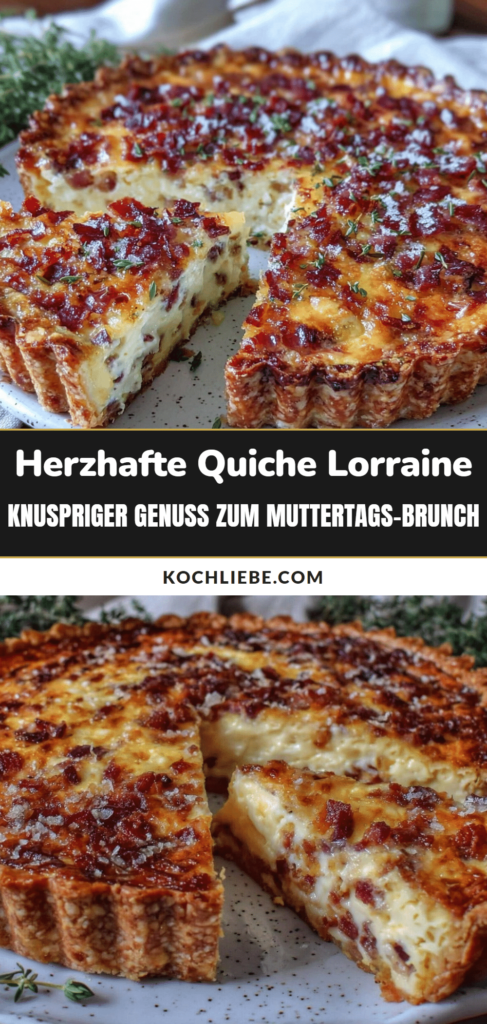 herzhafte Quiche Lorraine recipe