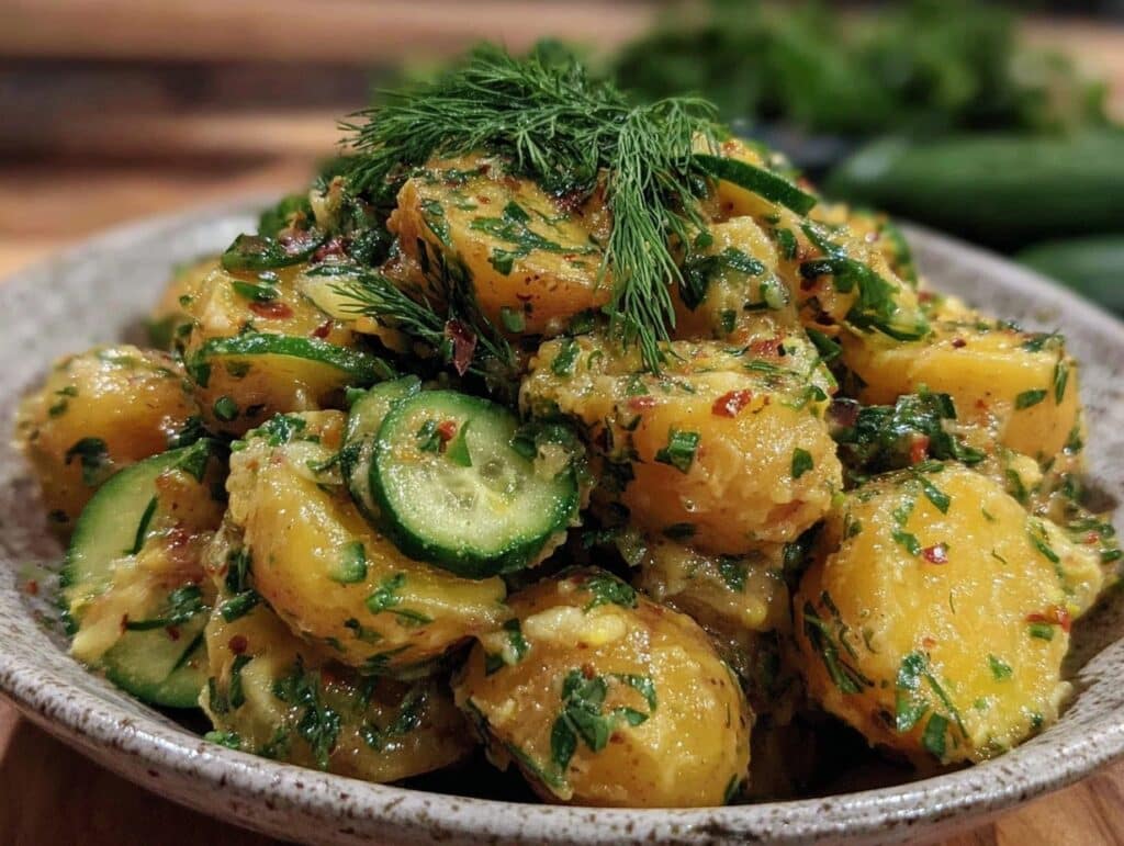 Kartoffelsalat ohne Mayo - featured image