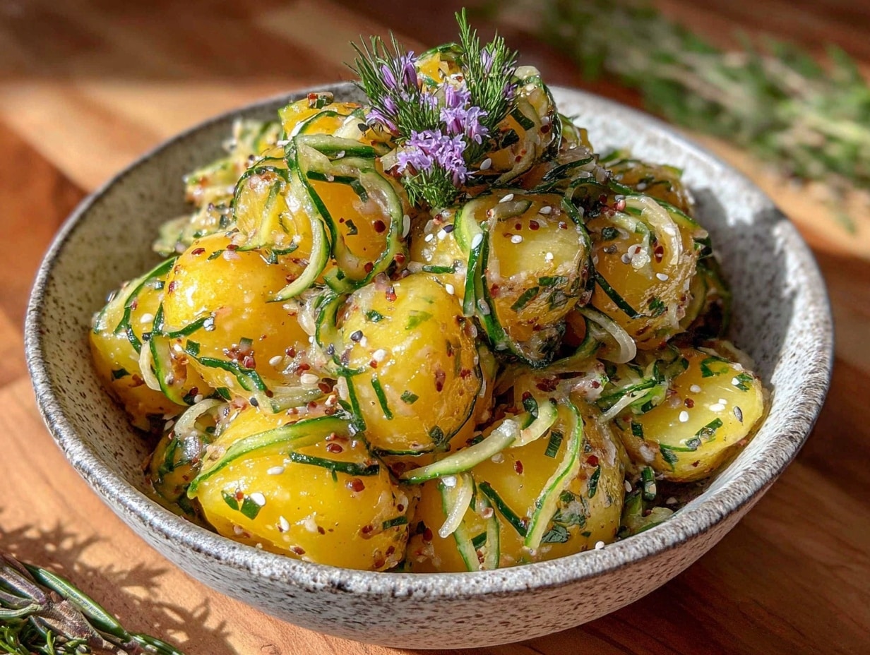 Kartoffelsalat ohne Mayo preparation steps