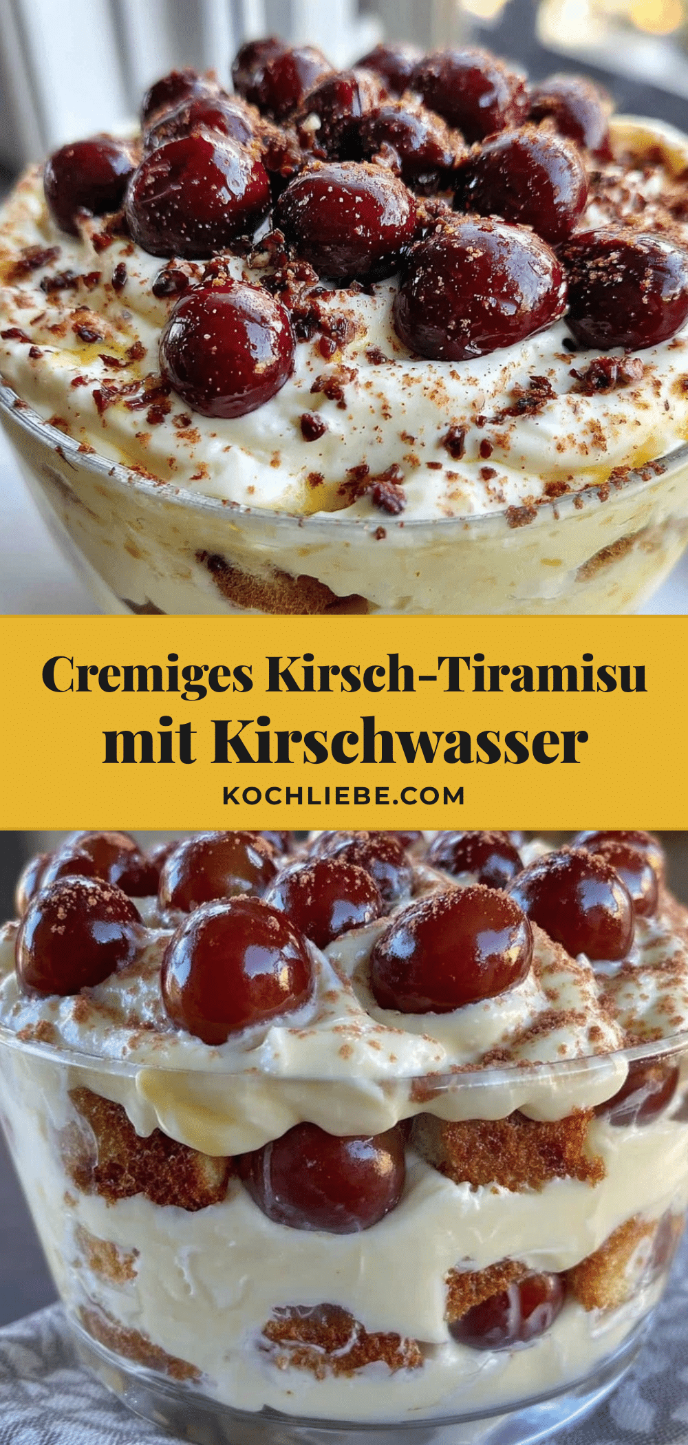 Kirsch-Tiramisu recipe