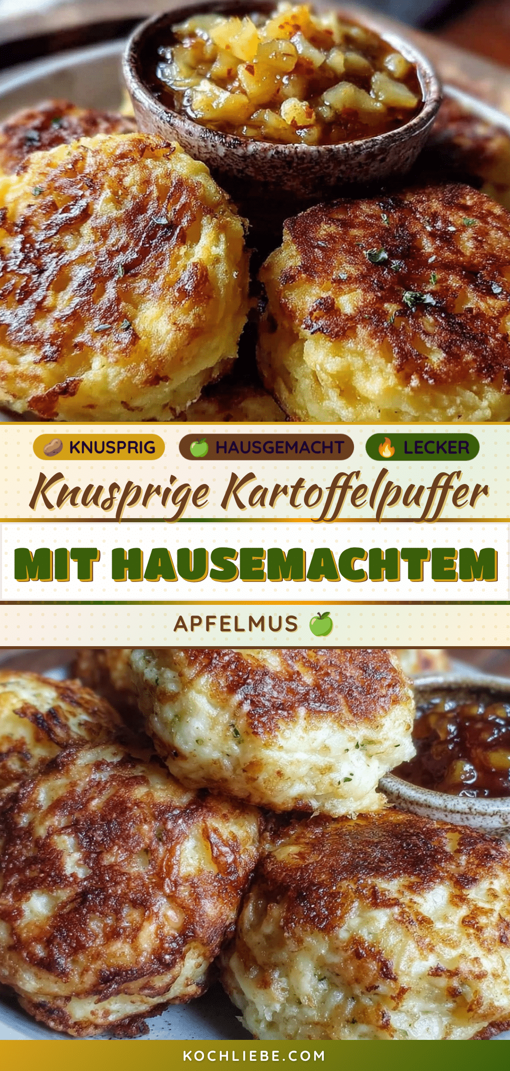 knusprige Kartoffelpuffer recipe