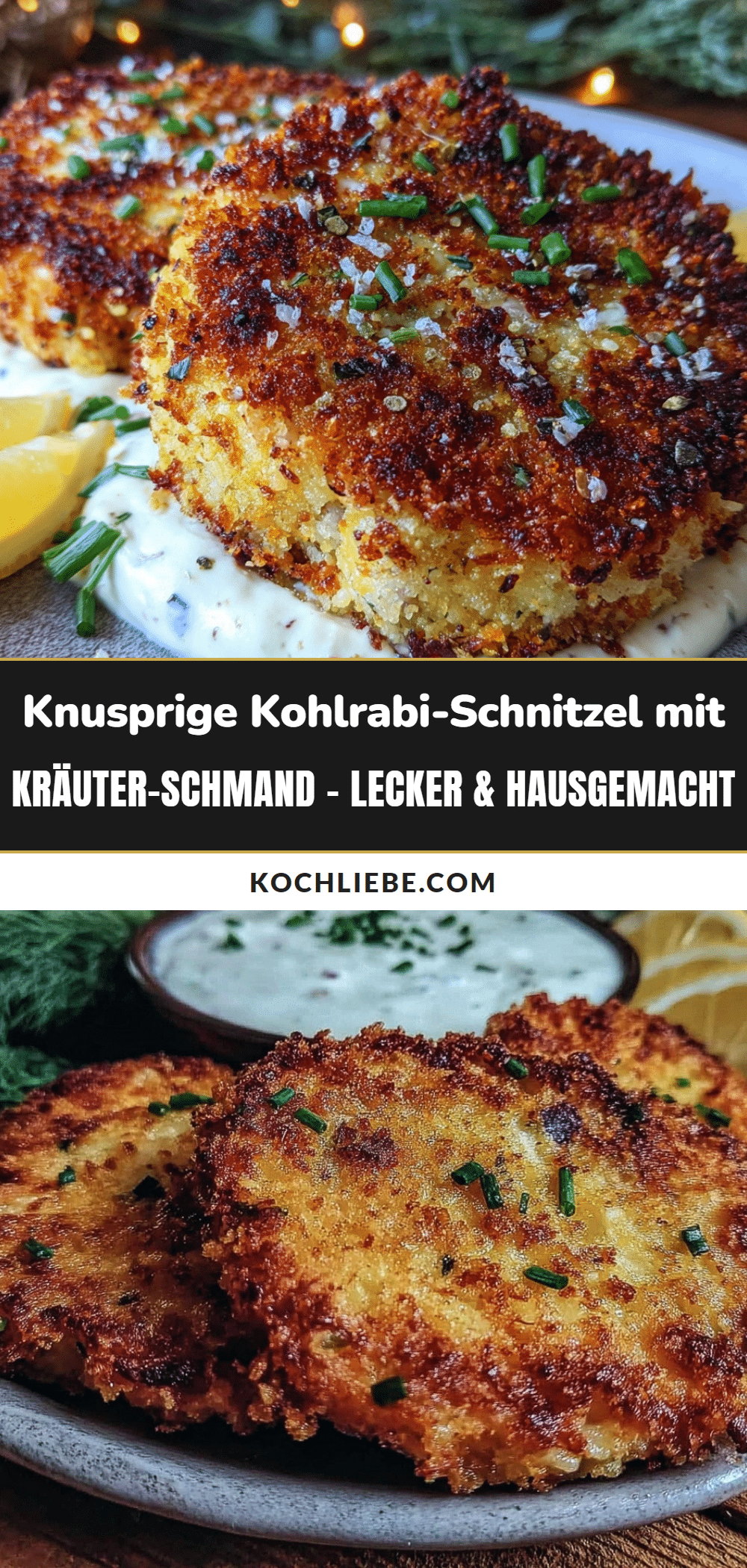 knusprige kohlrabi-schnitzel recipe