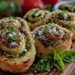 knusprige mediterrane blätterteig-schnecken - featured image