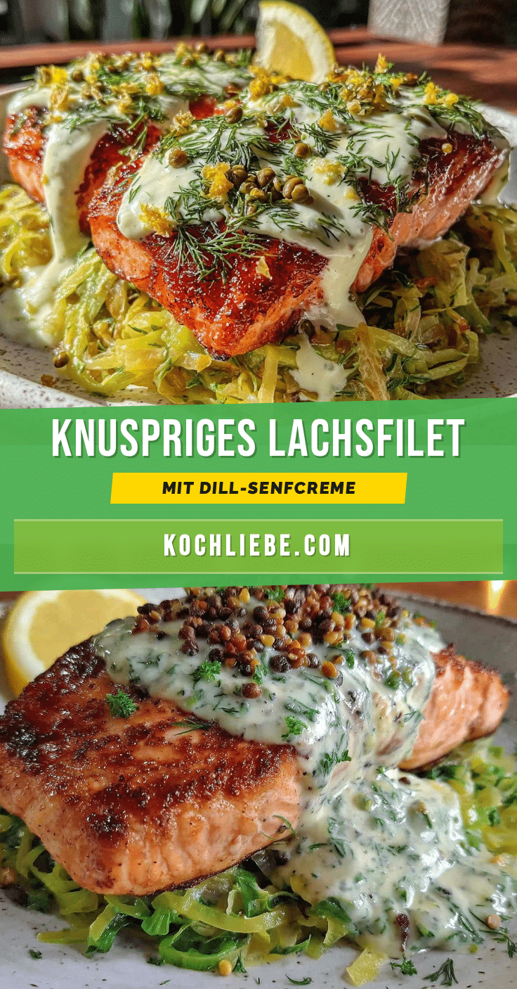 knuspriges lachsfilet recipe