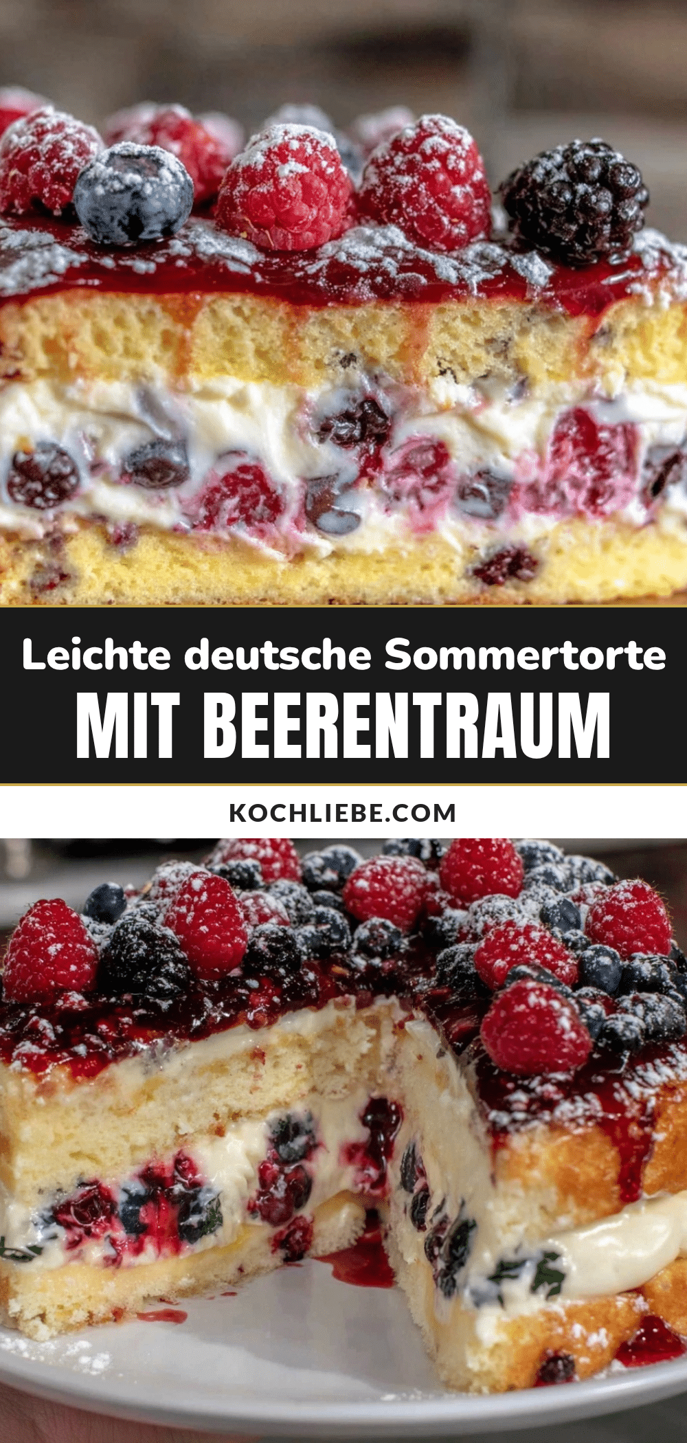 leichte deutsche Sommertorte recipe
