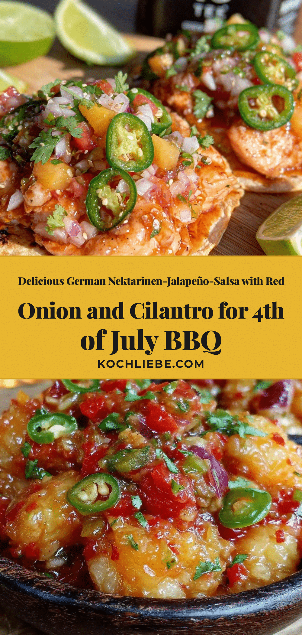 Nektarinen-Jalapeño-Salsa recipe
