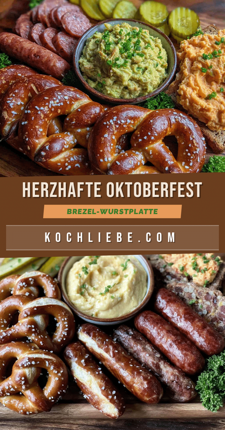 Oktoberfest Brezel-Wurstplatte recipe