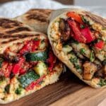Picknick-Wraps mit Hummus - featured image