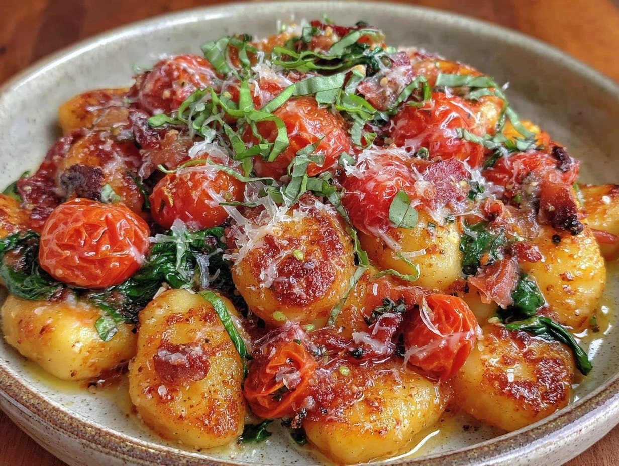 schnelle gnocchi-pfanne preparation steps