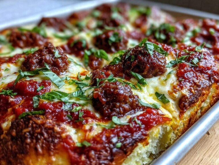 schnelle Schüttelpizza vom Blech - featured image