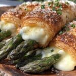 Spargel-Blätterteig-Rollen - featured image