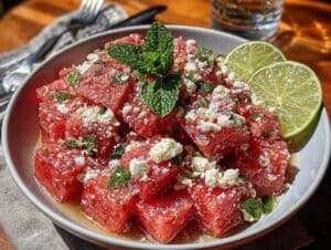 Wassermelonen-Feta-Salat - featured image