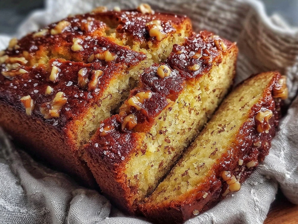 Zimt Walnuss Bananenbrot preparation steps