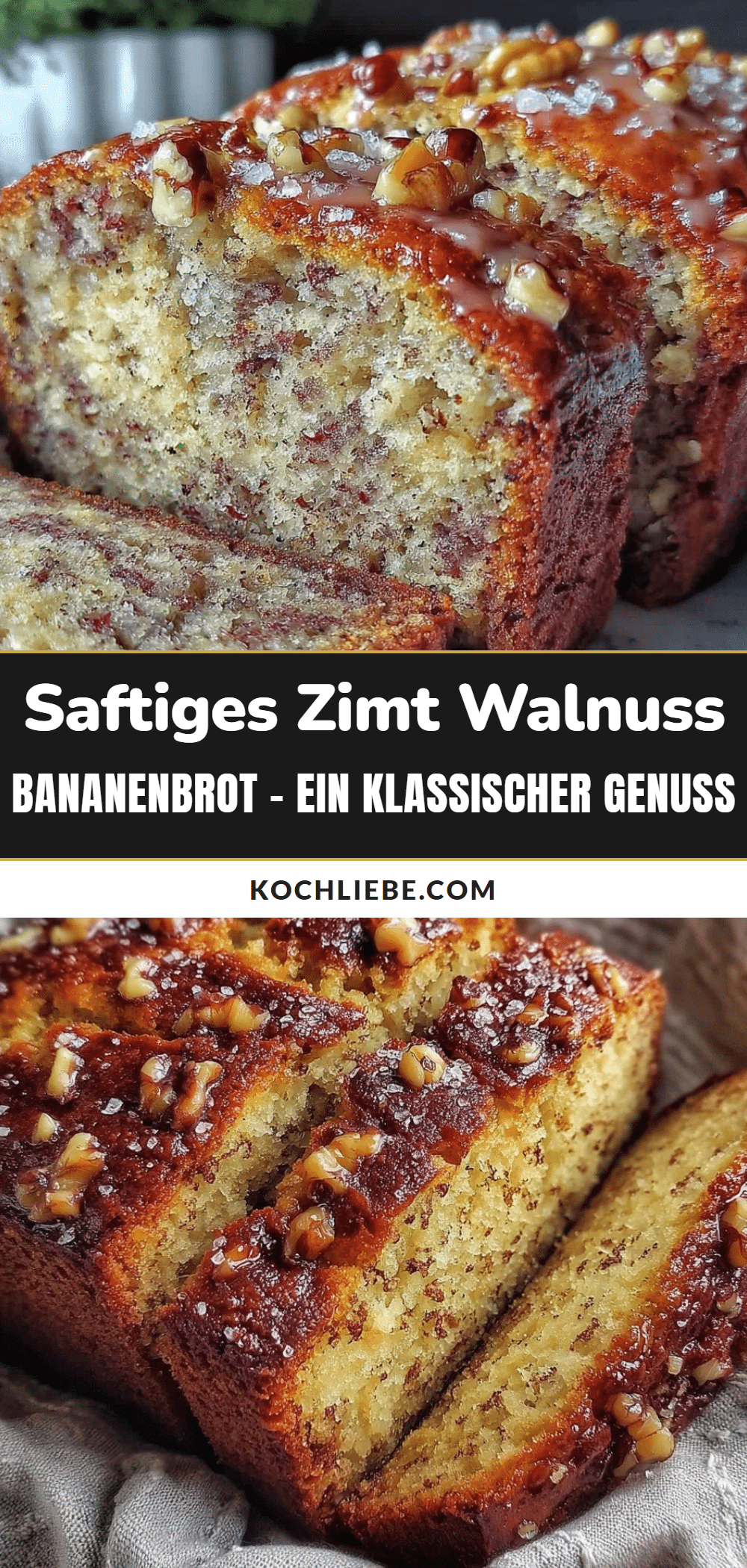 Zimt Walnuss Bananenbrot recipe
