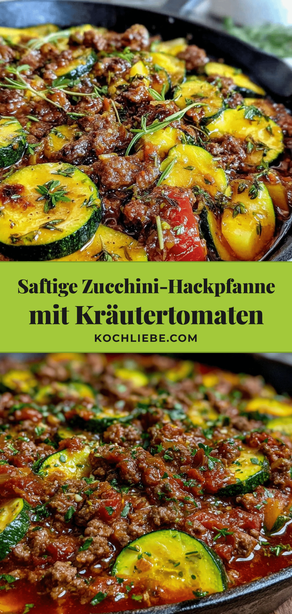 Zucchini-Hackfleisch-Pfanne recipe