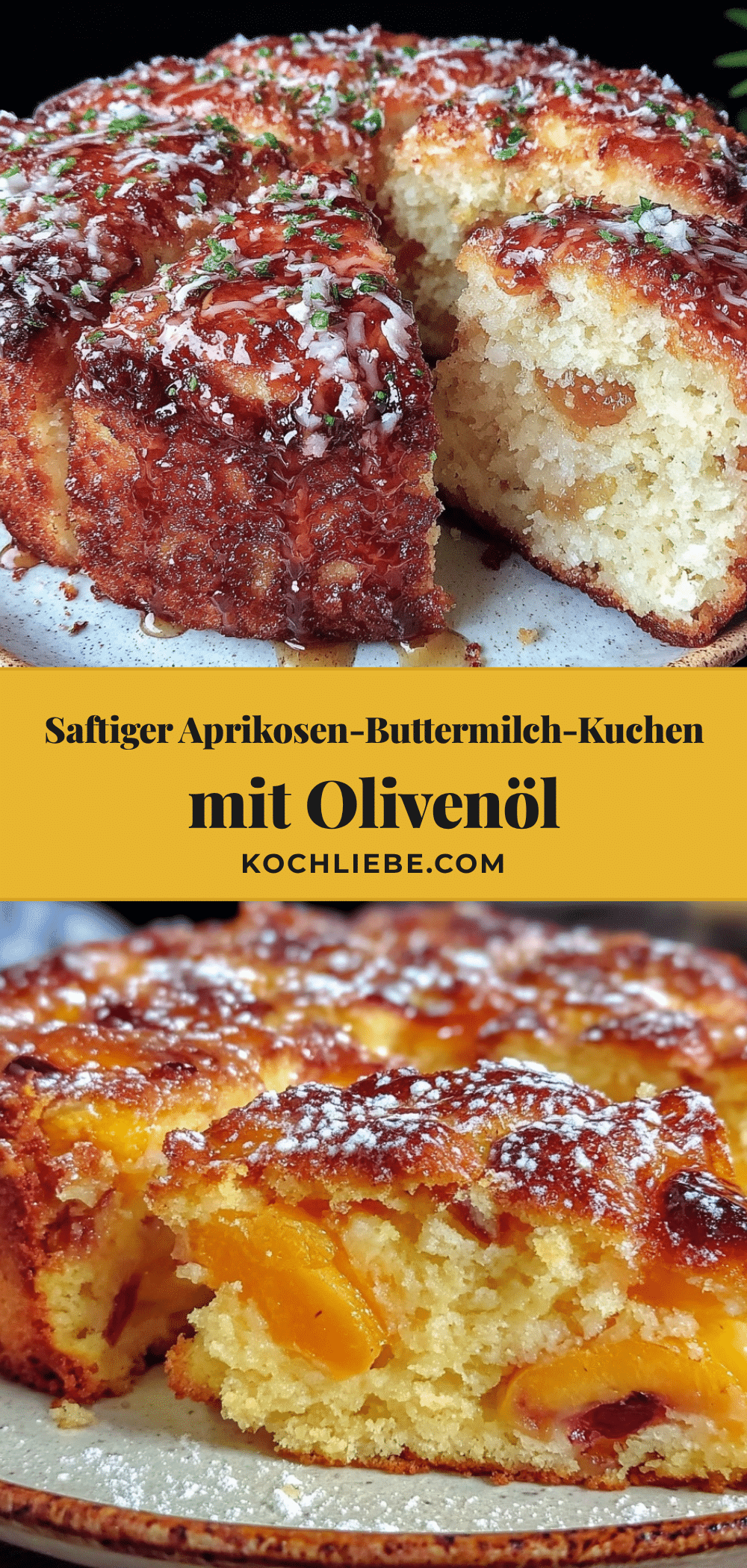 Aprikosen-Buttermilch-Kuchen recipe