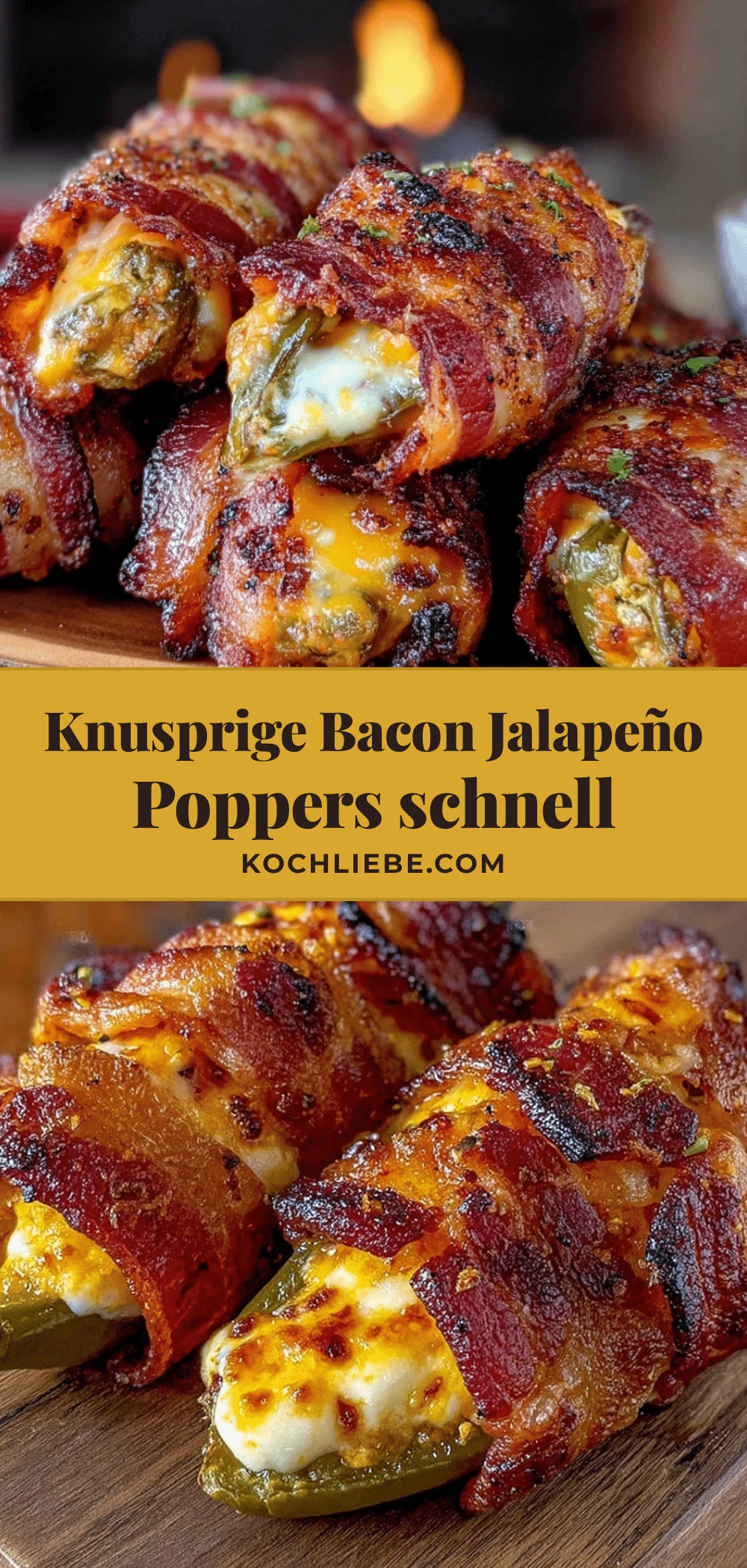 Bacon-Wrapped Jalapeño Poppers recipe
