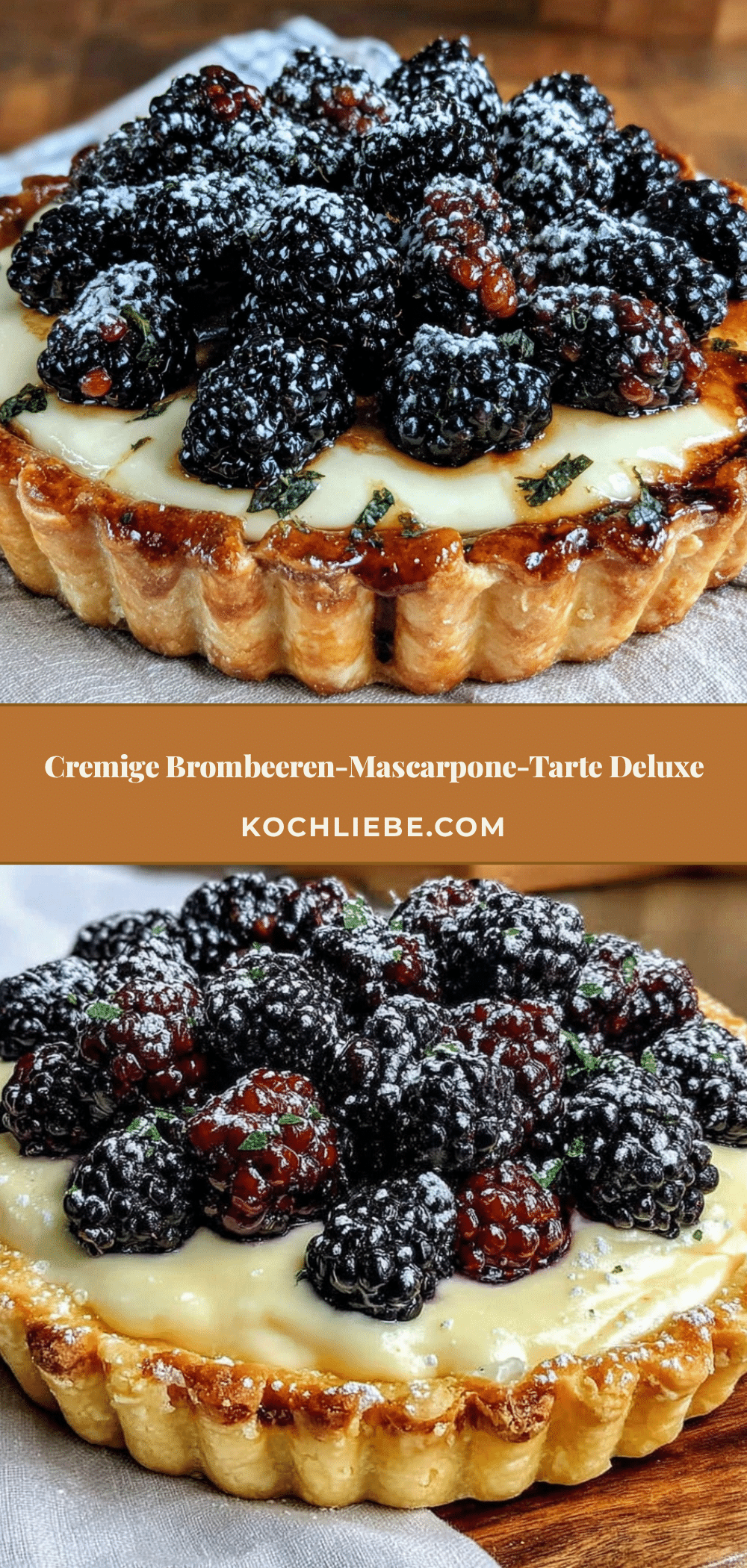 Brombeeren-Mascarpone-Tarte Deluxe recipe