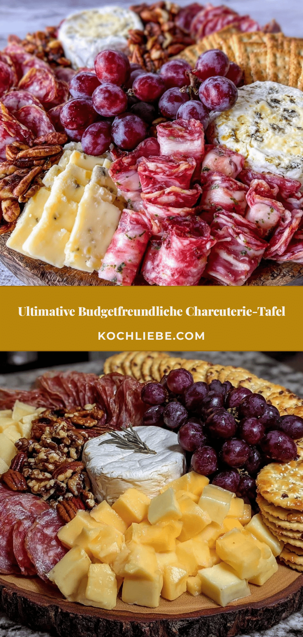 budgetfreundliche Charcuterie-Tafel recipe