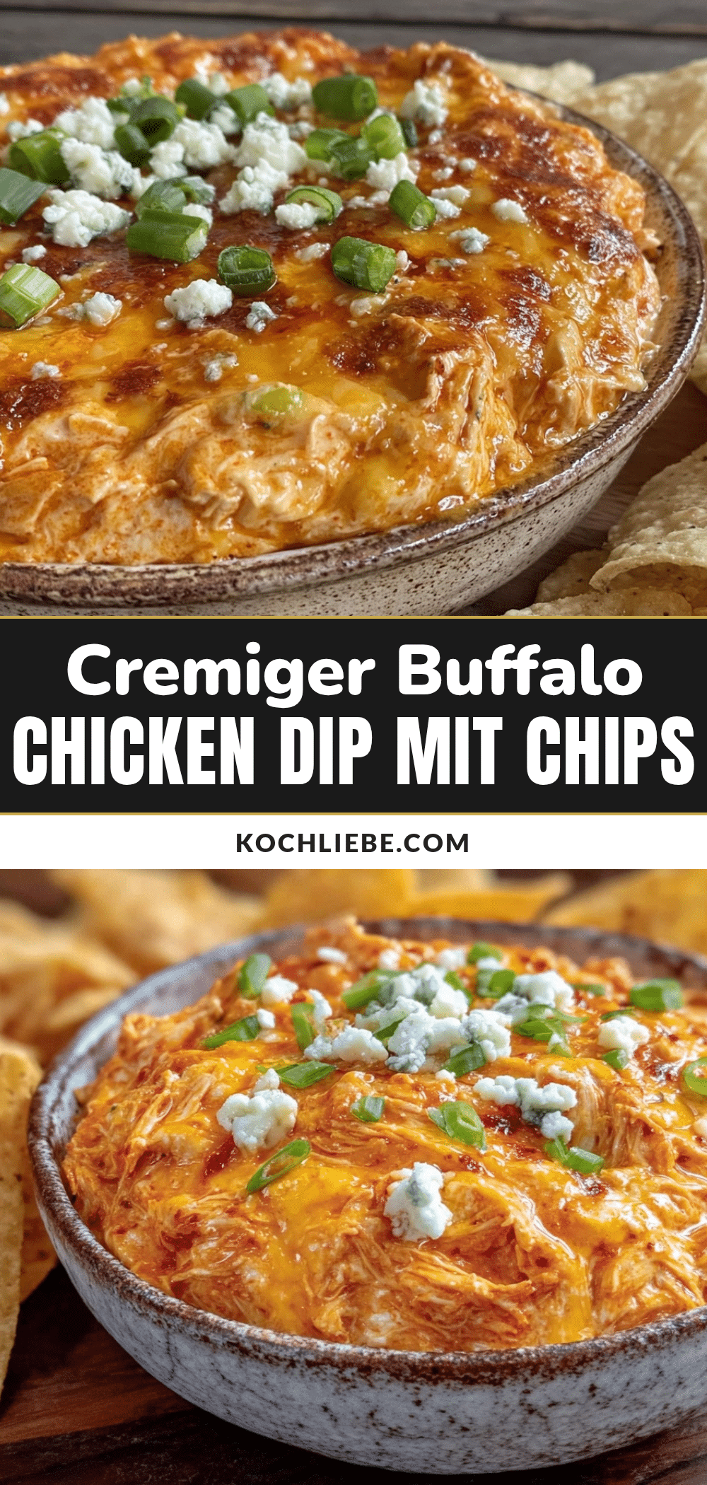 cremiger Buffalo Chicken Dip recipe
