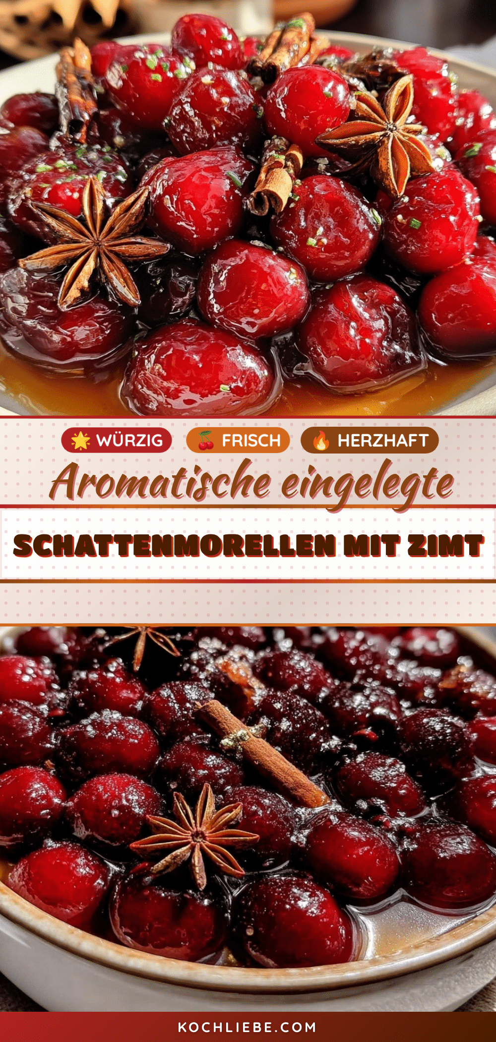 eingelegte Schattenmorellen recipe