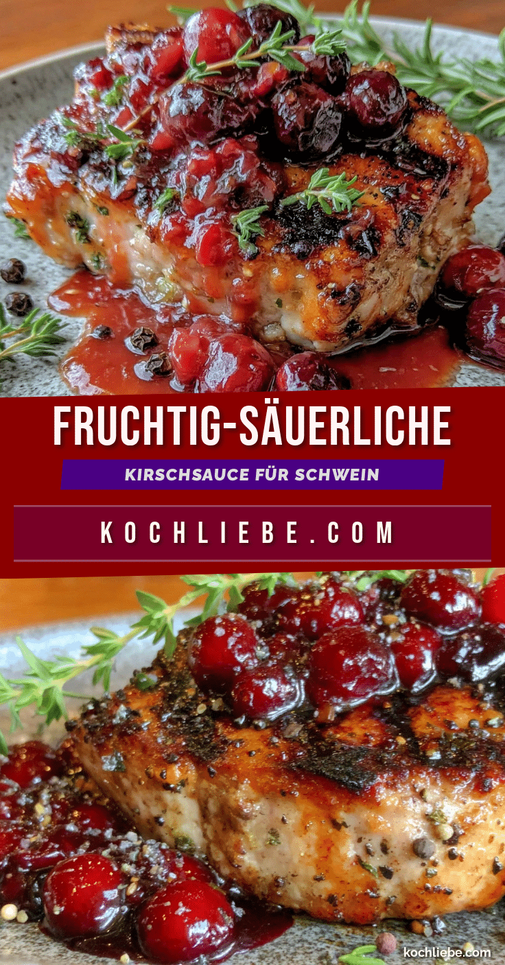 fruchtige kirschsauce für schwein recipe