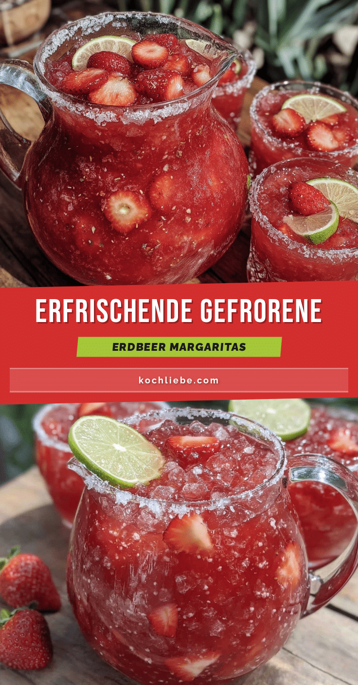 Gefrorene Erdbeer Margarita recipe