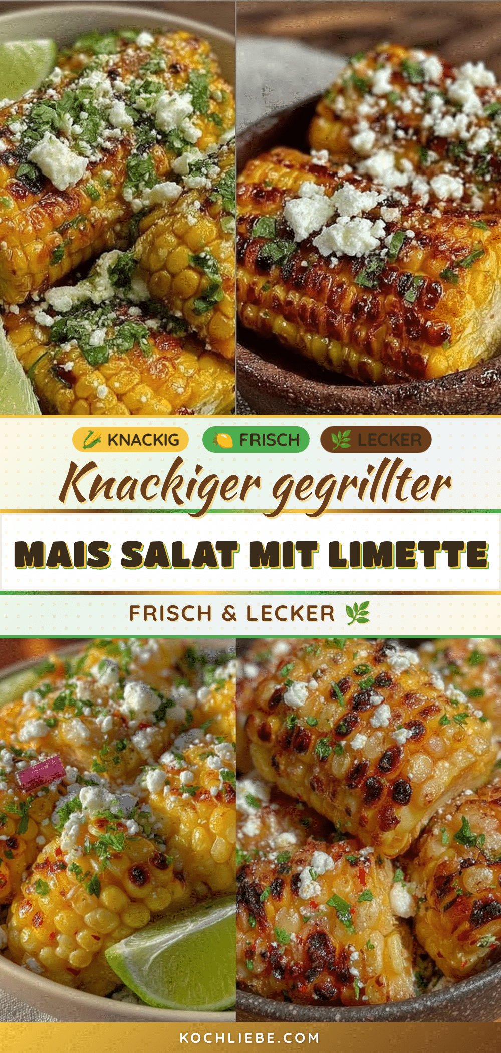 gegrillter mais salat recipe