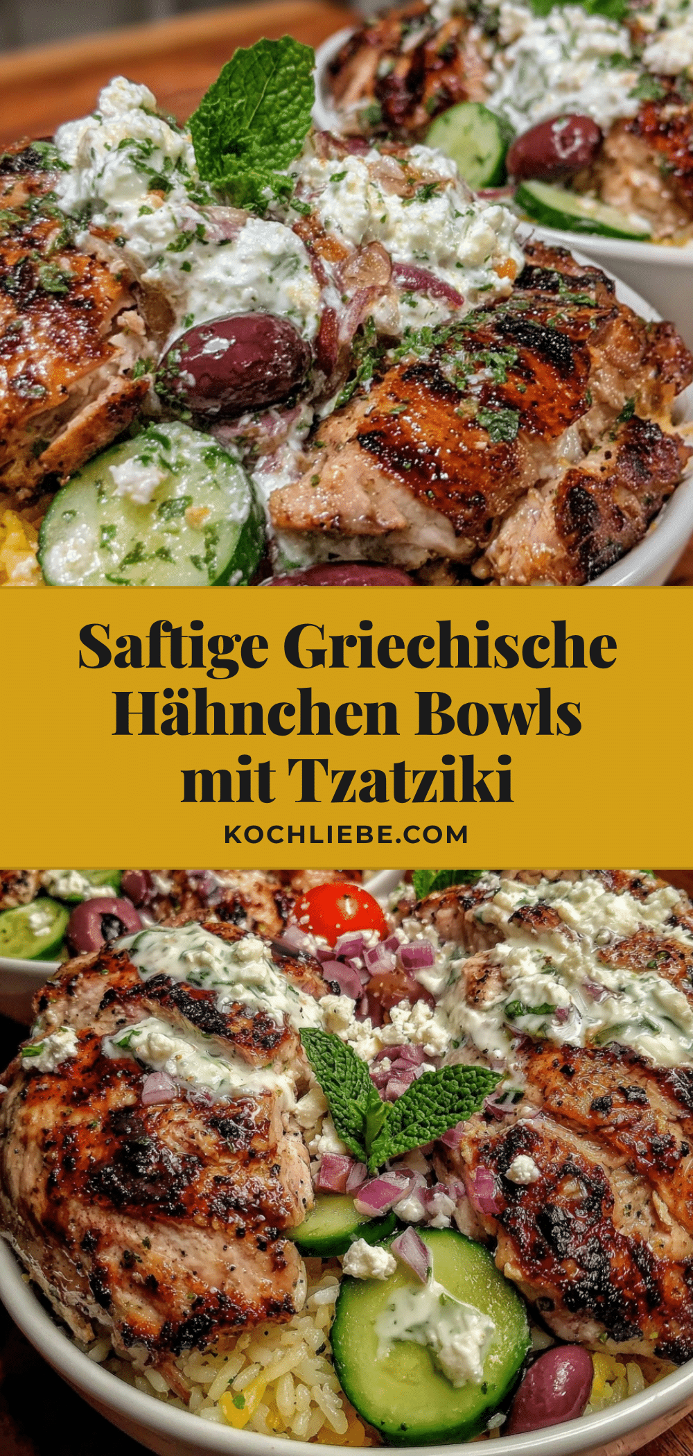 griechische hähnchen bowls recipe