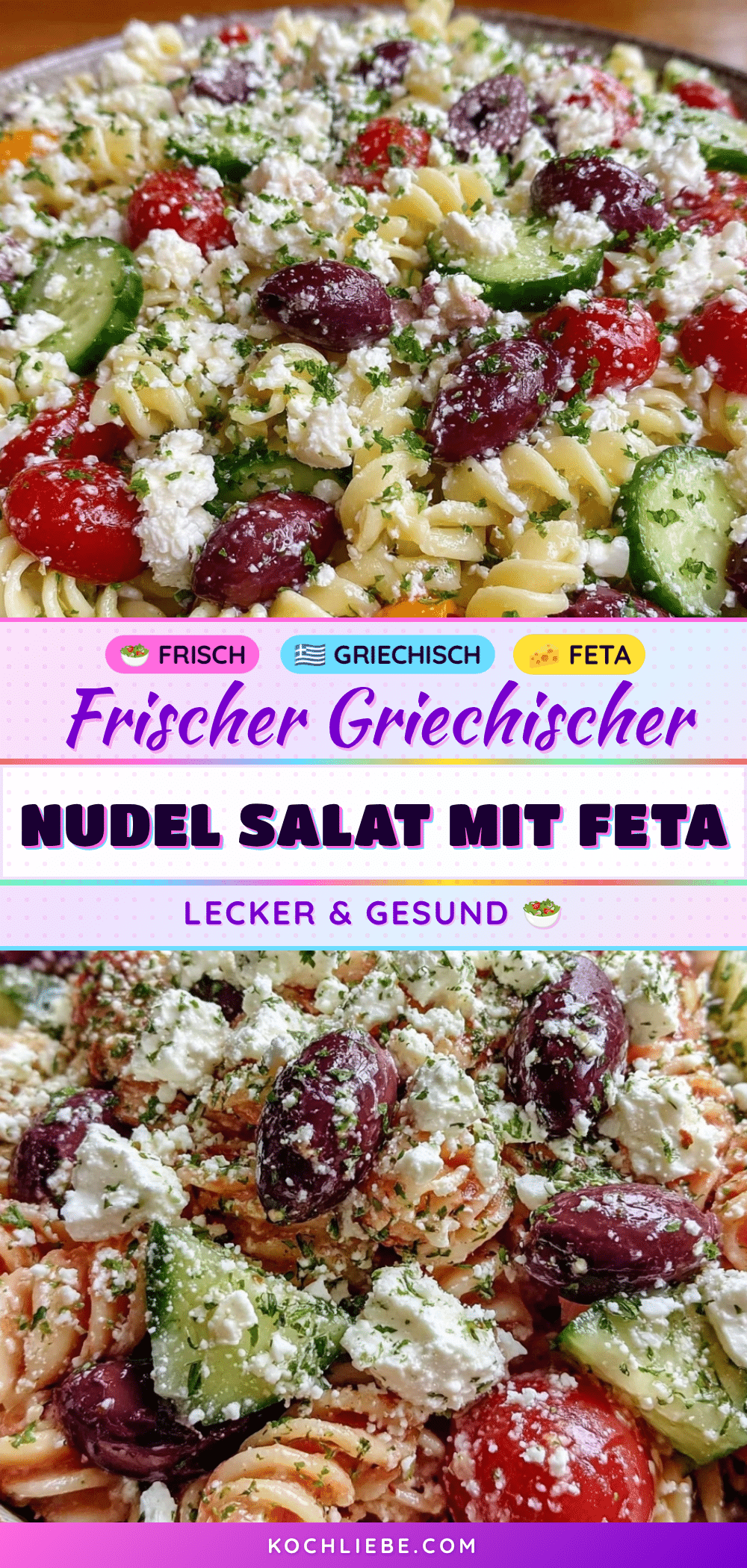 griechischer Nudelsalat recipe