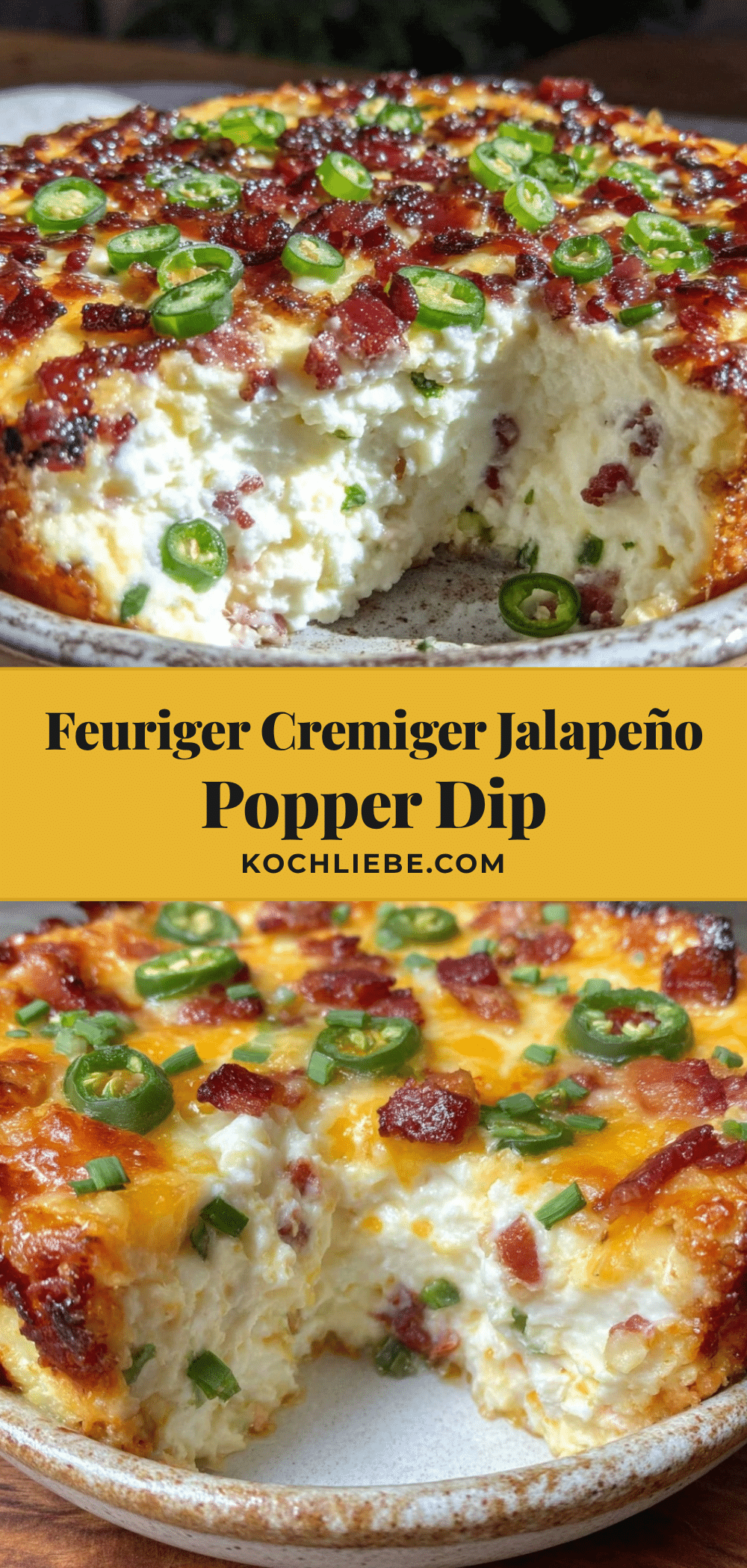 Jalapeño Popper Dip recipe