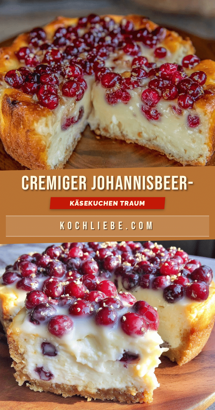 Johannisbeer-Käsekuchen recipe