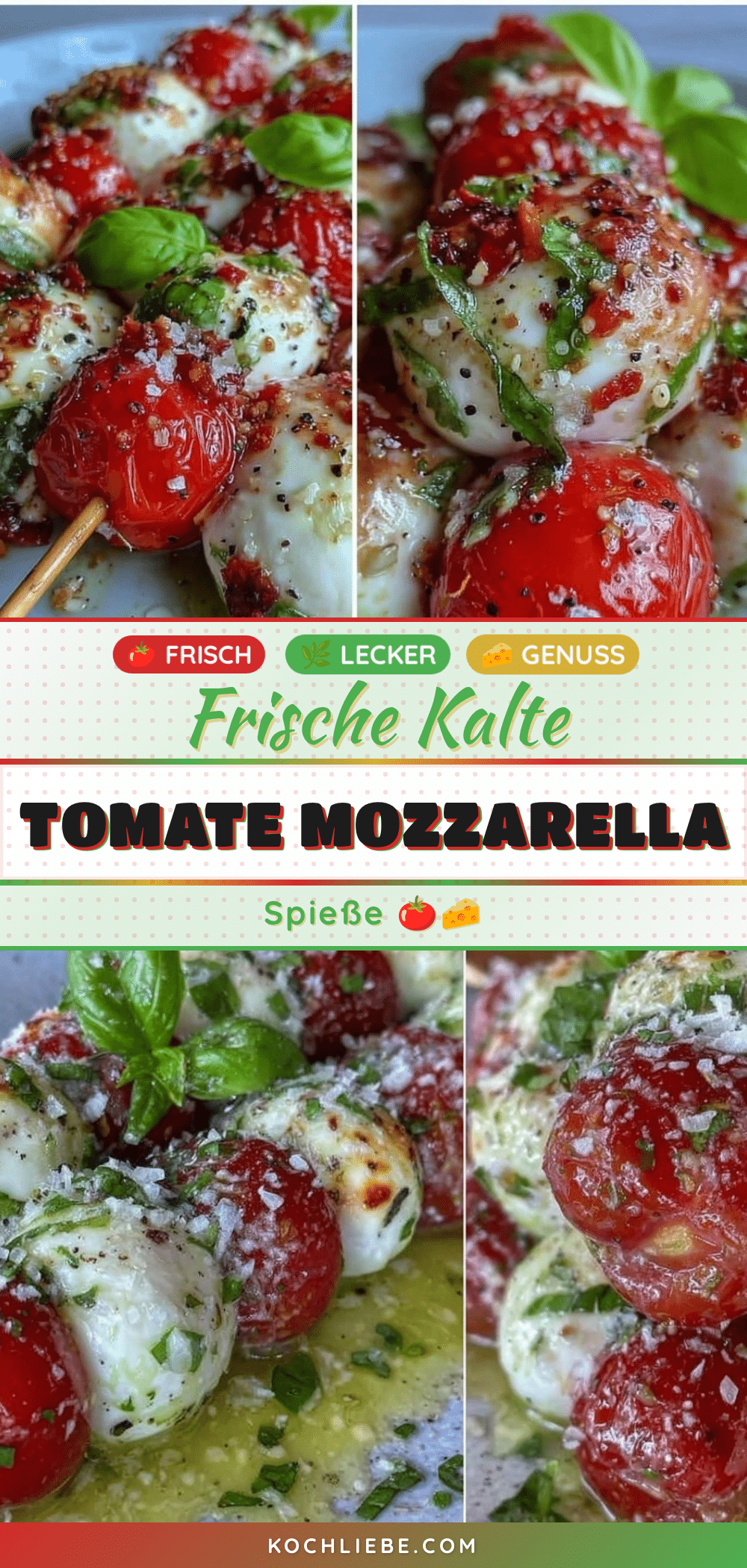 kalte fingerfood-spieße mit tomate und mozzarella recipe