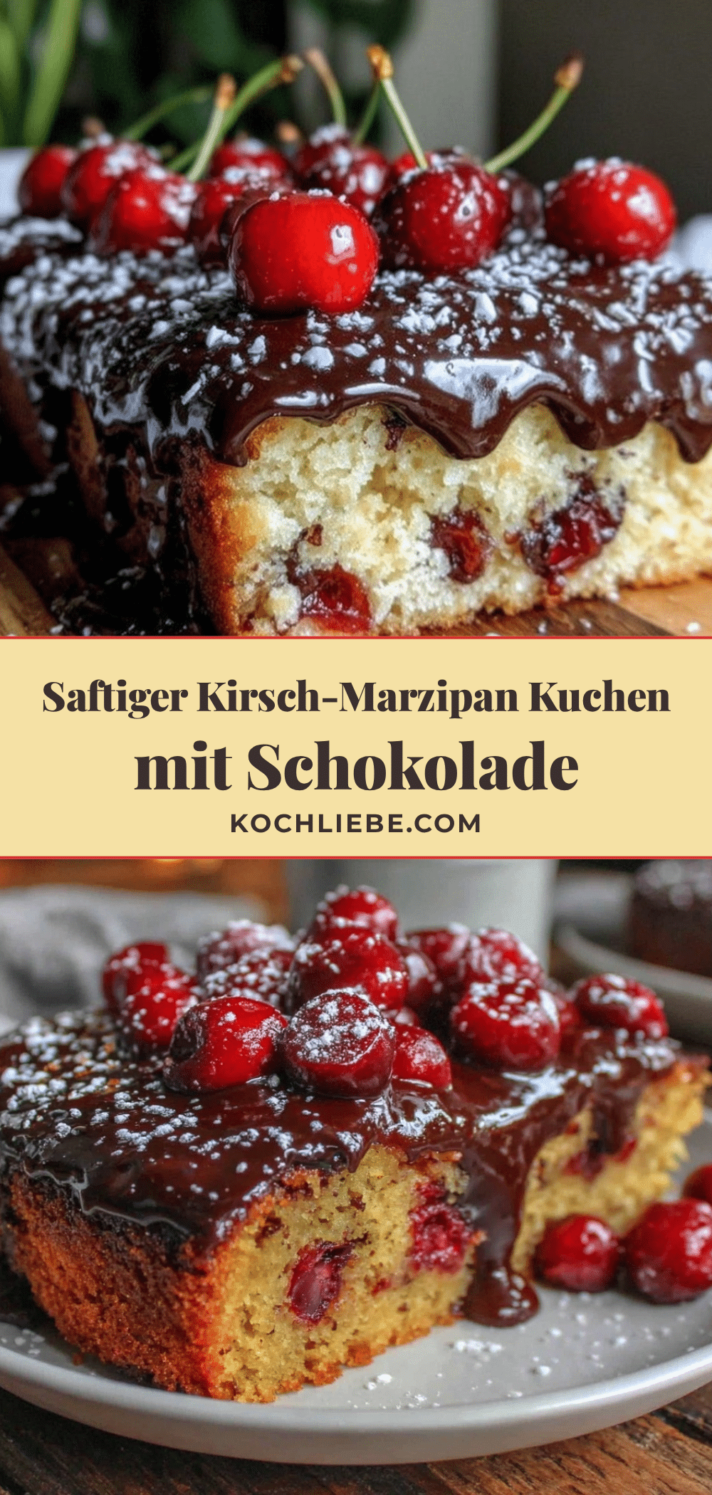 Kirsch-Marzipan-Kuchen recipe