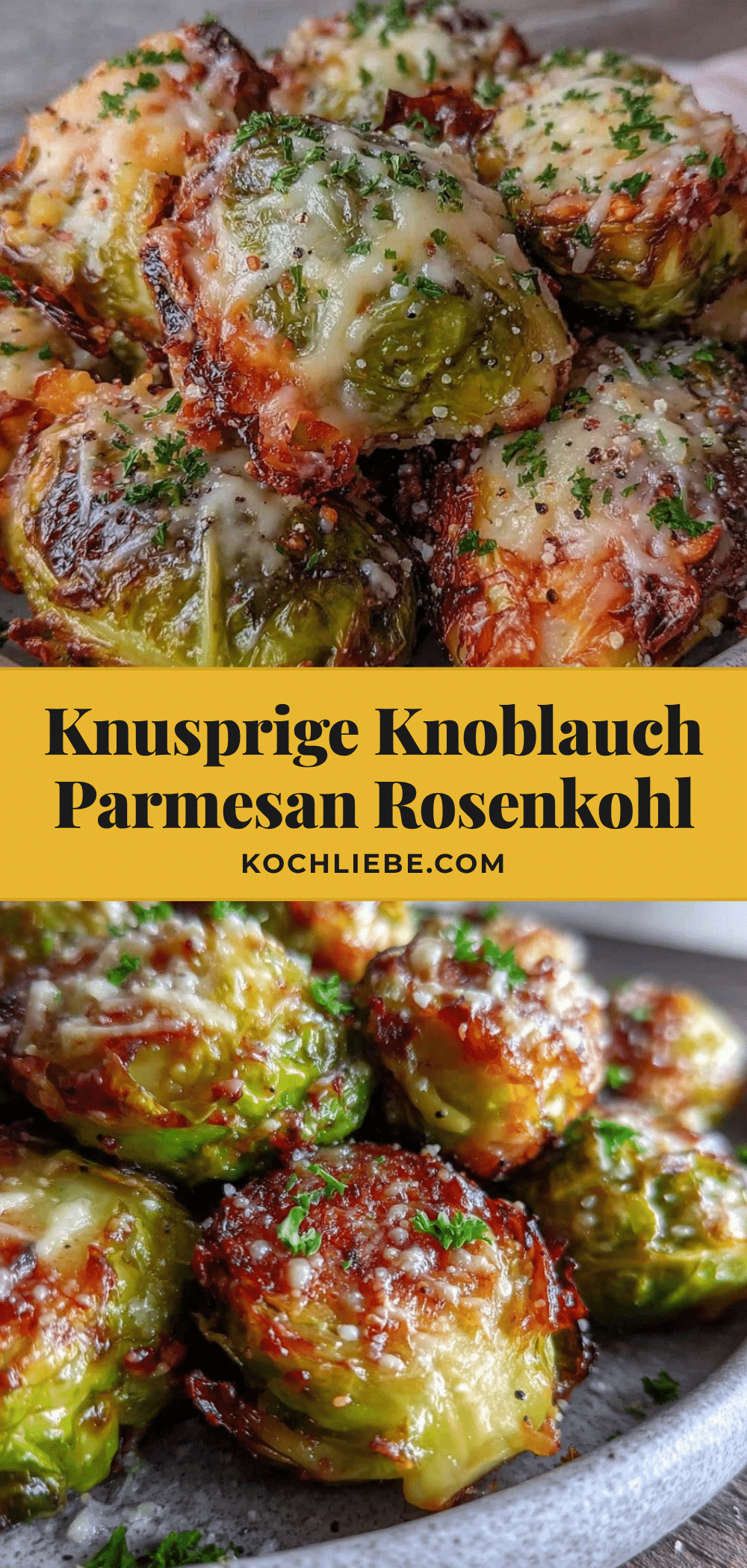 knusprige knoblauch parmesan rosenkohl recipe